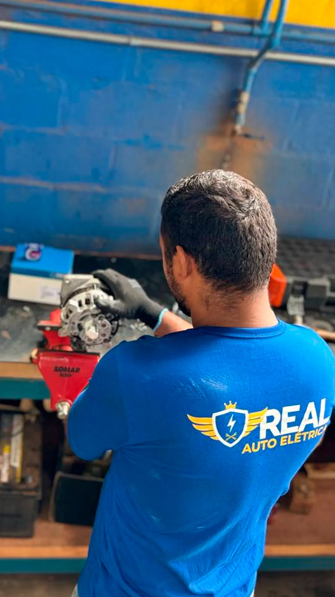 Teste e Troca de Bateria